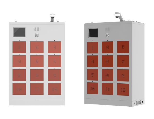 12倉(cāng)電池充換電柜(圖1) 12倉(cāng)電池充換電柜(圖1)